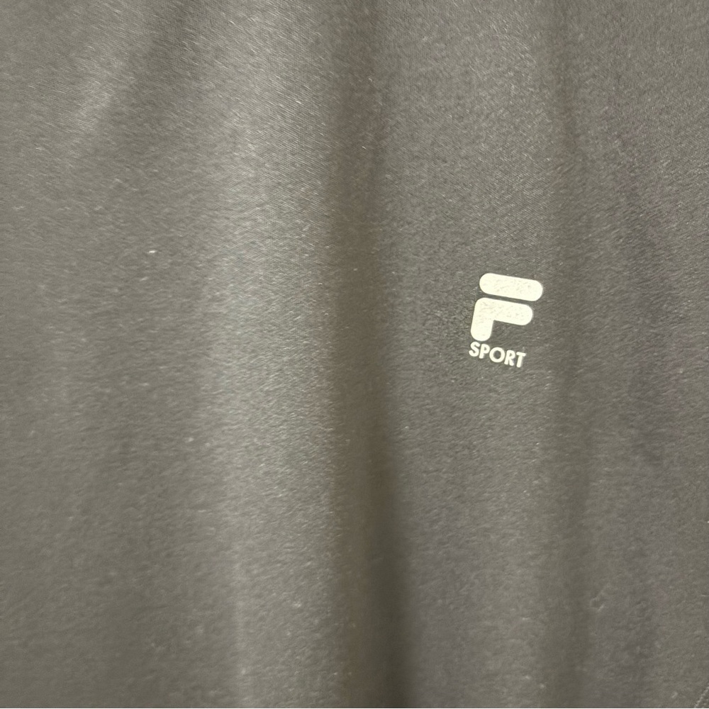 Fila Men's Black Sleeveless Muscle Shirt Polyester Blend XL - Picture 6 of 8